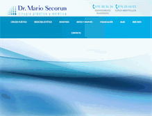 Tablet Screenshot of doctorsecorun.com